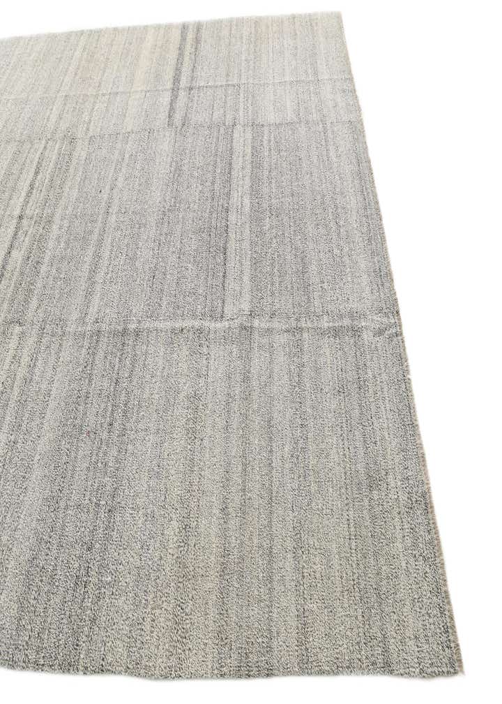 8' x 9' 10 Hand Woven Kilim Modern Wool Rug