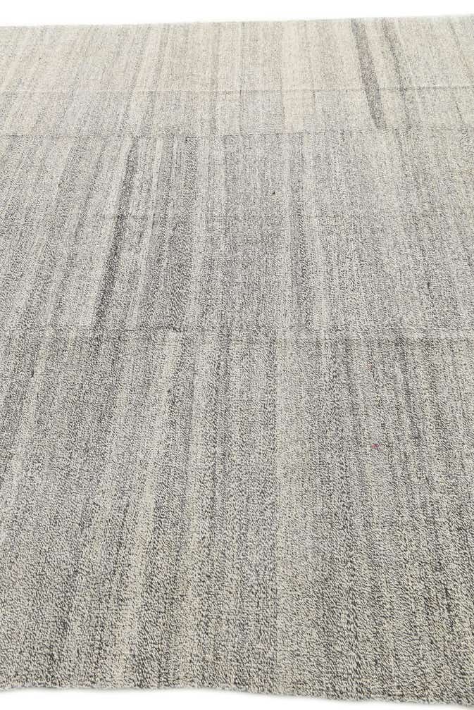 8' x 9' 10 Hand Woven Kilim Modern Wool Rug