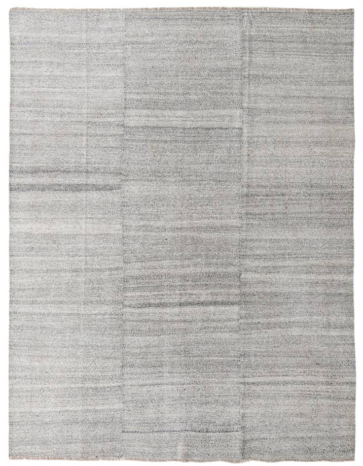 Detail image of 8' x 9' 10 Hand Woven Kilim Modern Wool Rug