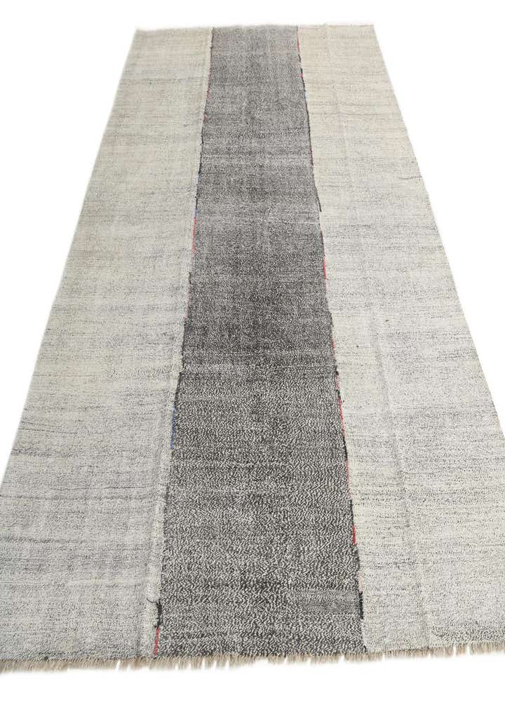 7' 10 x 9' 10 Hand Woven Kilim Modern Wool Rug