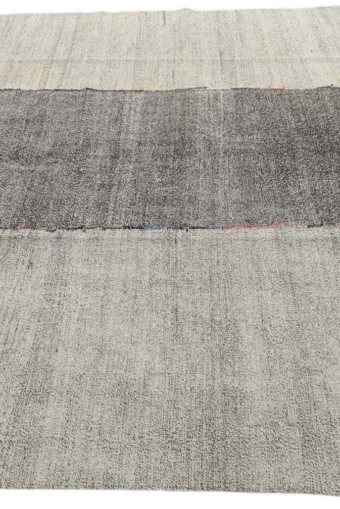 7' 10 x 9' 10 Hand Woven Kilim Modern Wool Rug