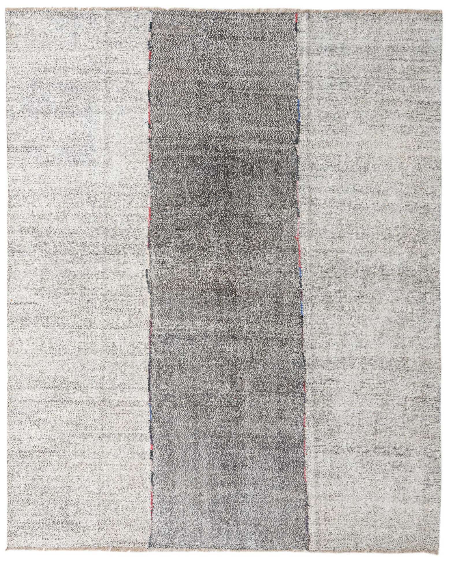 7' 10 x 9' 10 Hand Woven Kilim Modern Wool Rug