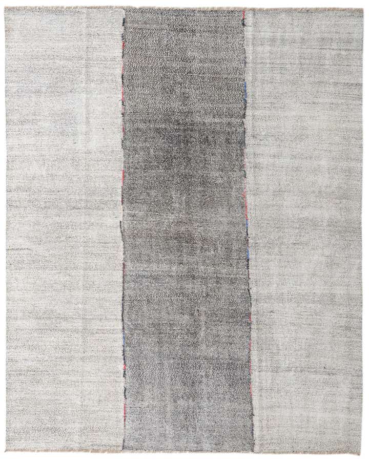 7' 10 x 9' 10 Hand Woven Kilim Modern Wool Rug