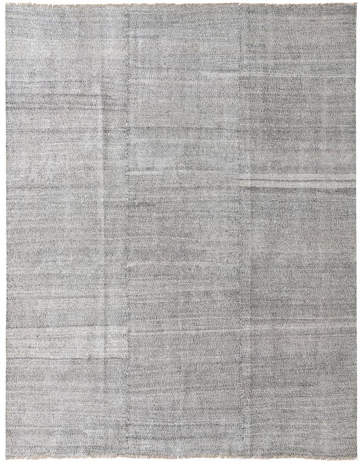 Detail image of 9' x 11' 7 Hand Woven Kilim Modern Wool Rug