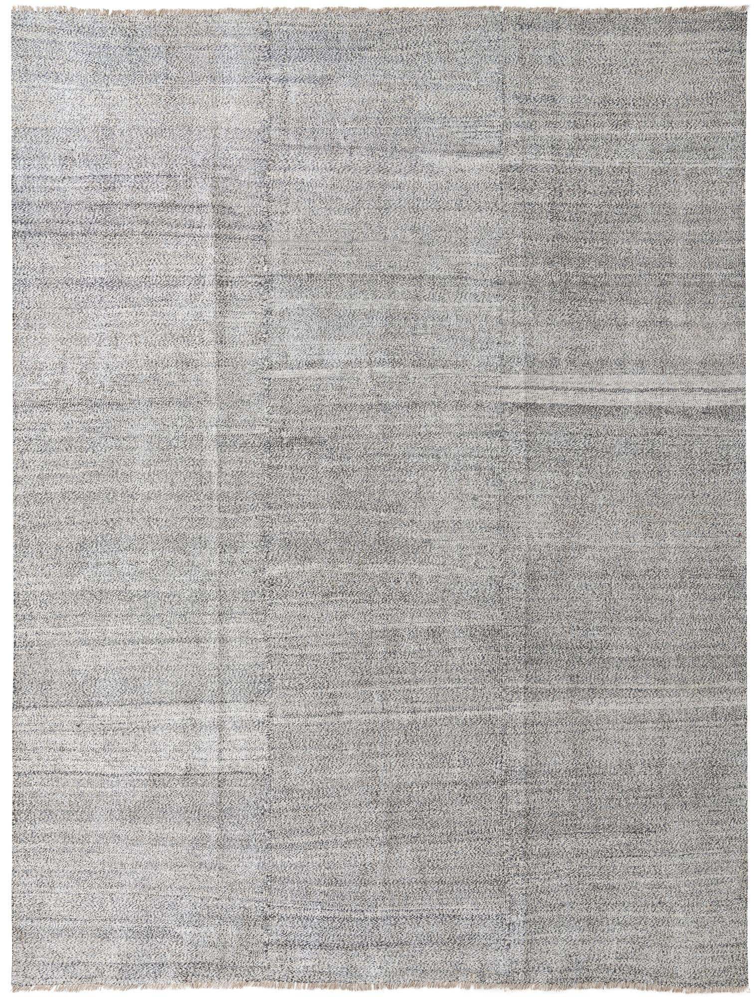 9' x 11' 7 Hand Woven Kilim Modern Wool Rug