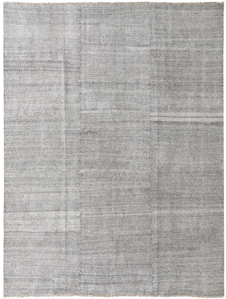 9' x 11' 7 Hand Woven Kilim Modern Wool Rug
