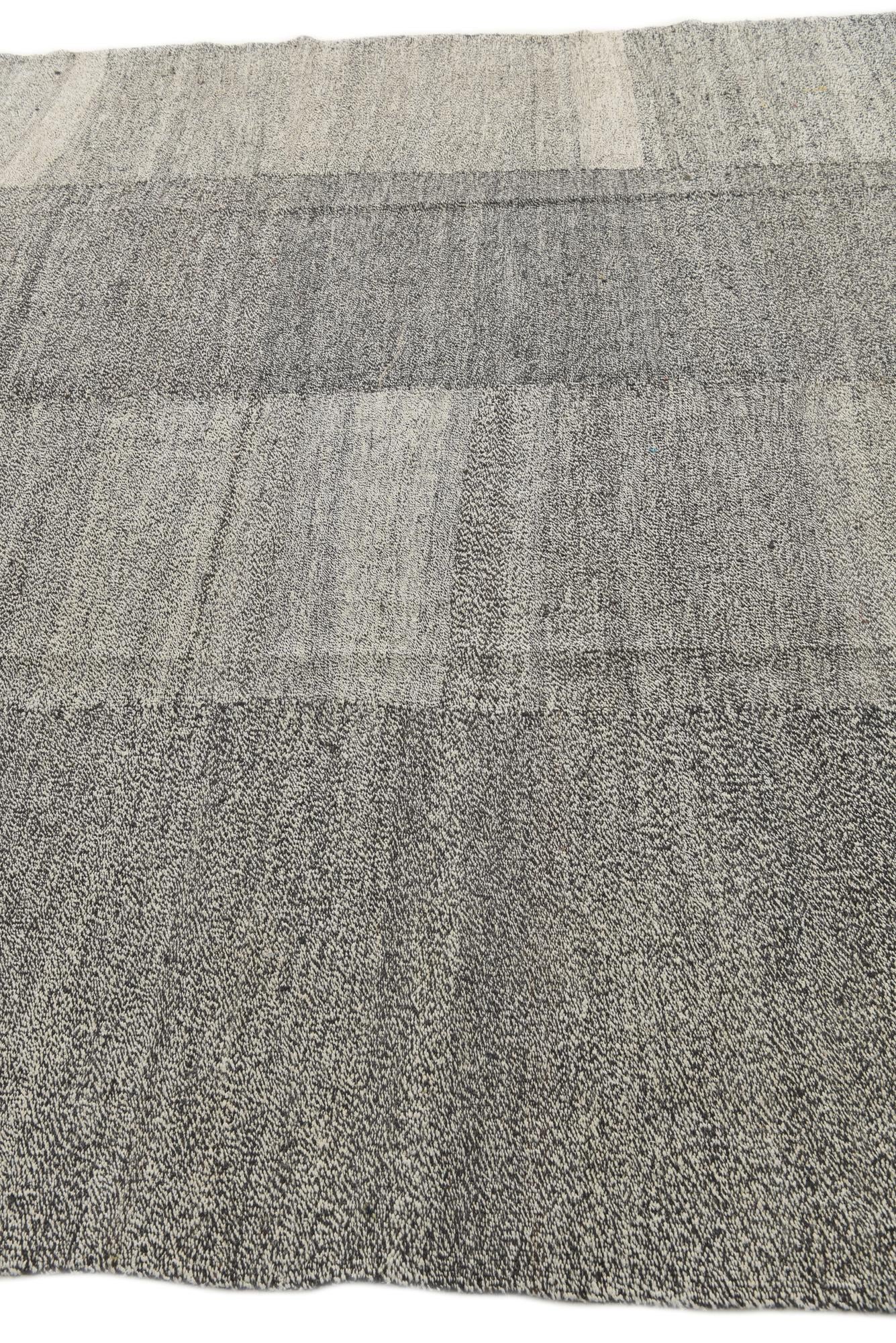 260cm x 295cm Hand Woven Kilim Modern Wool Rug