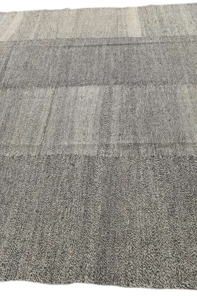 8' 7 x 9' 9 Hand Woven Kilim Modern Wool Rug