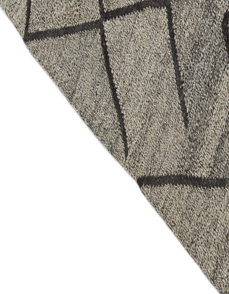 Detail image of 7' 1 x 9' 7  Hand Woven Kilim Modern Wool Rug