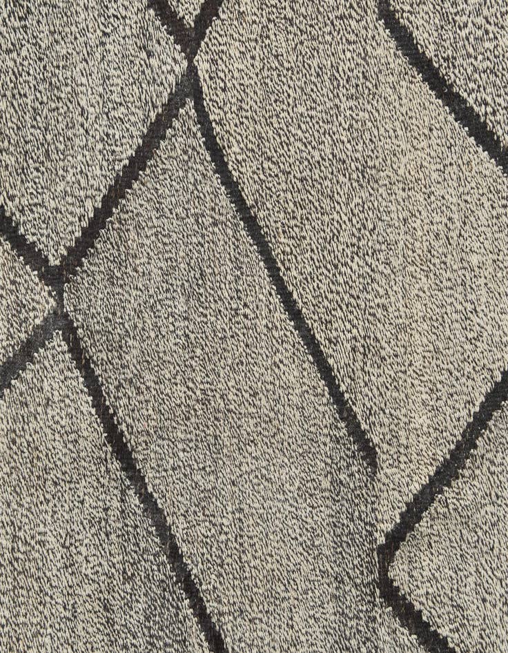 Detail image of 7' 1 x 9' 7  Hand Woven Kilim Modern Wool Rug