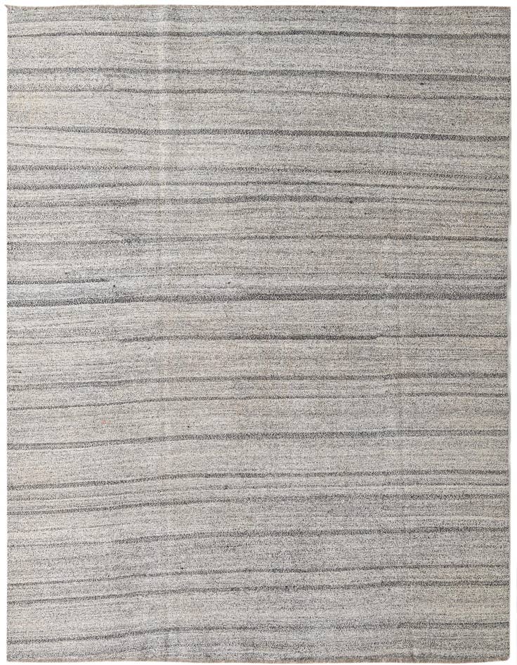 Detail image of 7' 10 x 9' 7 Hand Woven Kilim Modern Wool Rug