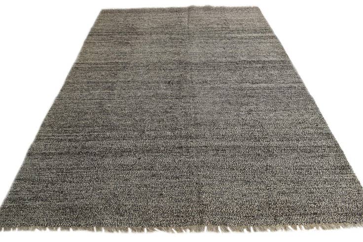Detail image of 6' 9 x 9' 5 Hand Woven Kilim Modern Wool Rug