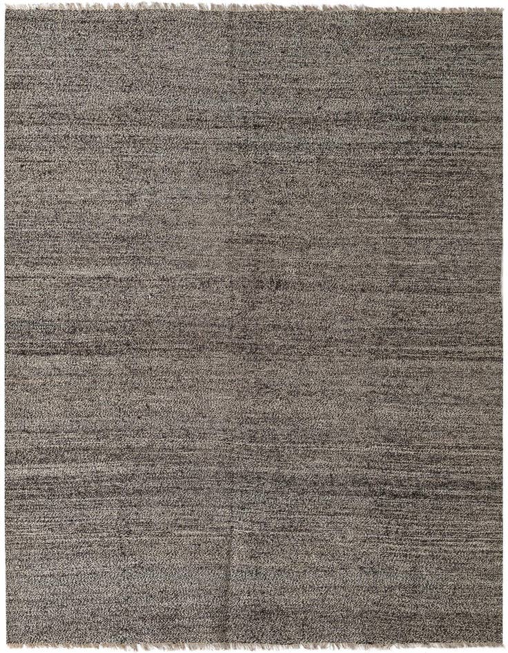 Detail image of 6' 9 x 9' 5 Hand Woven Kilim Modern Wool Rug