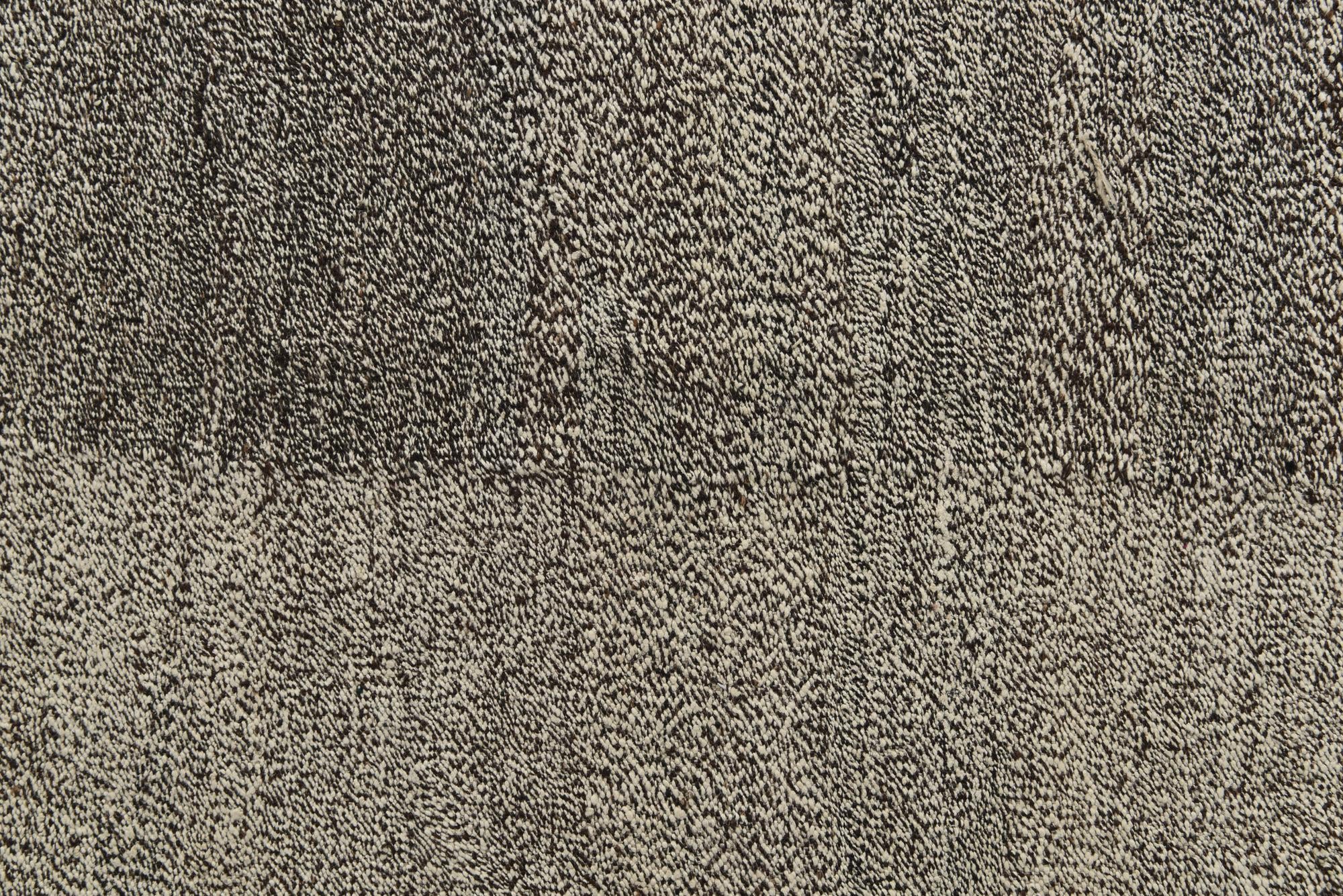 9' 3 x 12' Hand Woven Kilim Modern Wool Rug
