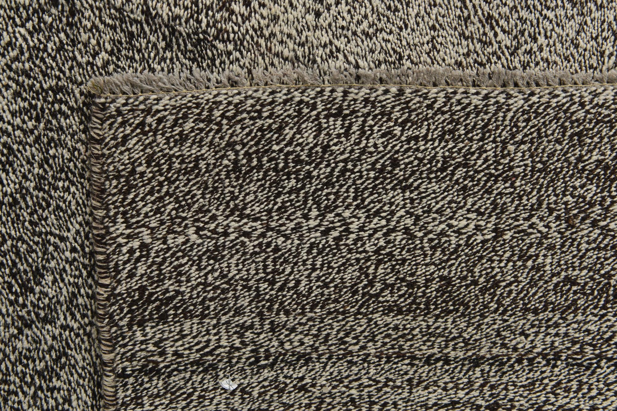 9' 3 x 12' Hand Woven Kilim Modern Wool Rug