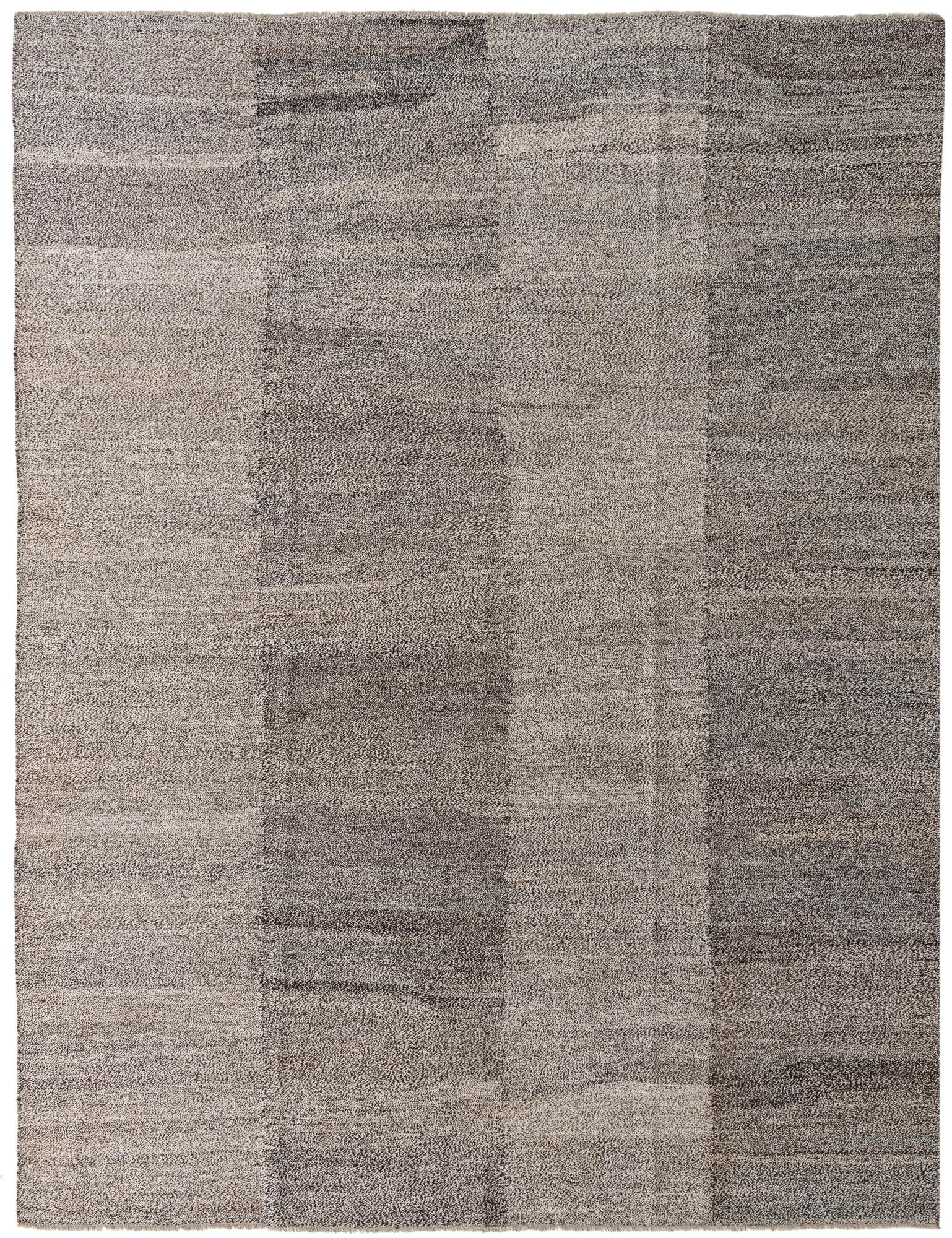 9' 3 x 12' Hand Woven Kilim Modern Wool Rug