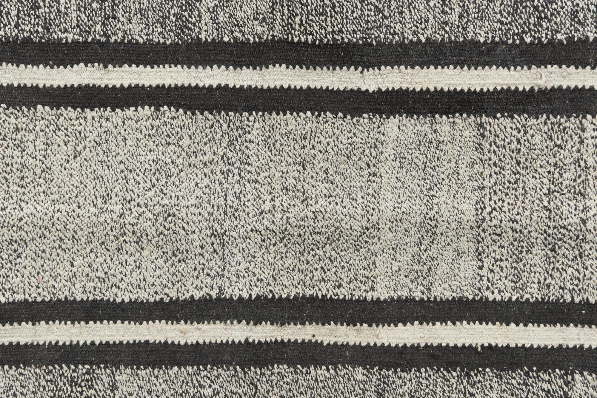 5' 5 x 8' Hand Woven Kilim Modern Wool Rug