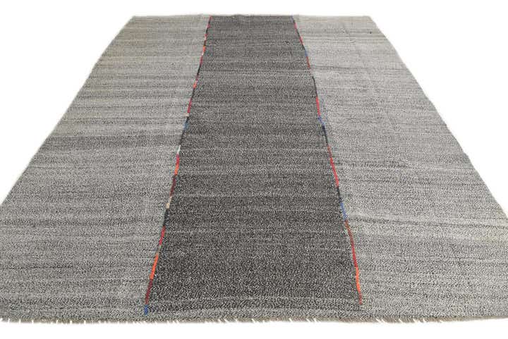 9' 2 x 11' 6 Hand Woven Kilim Modern Wool Rug