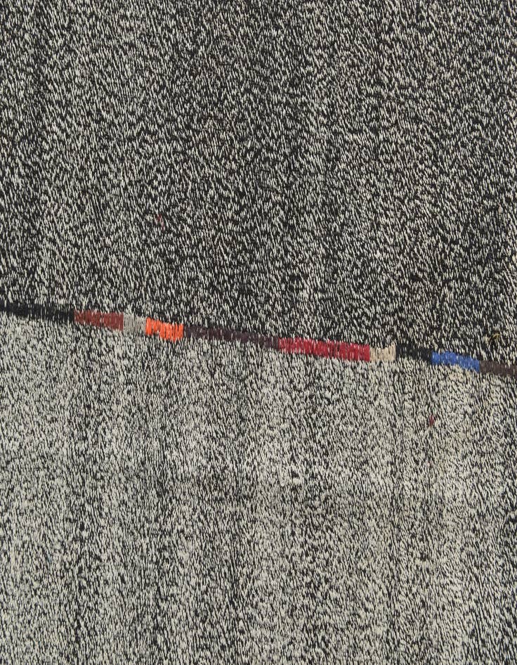 Detail image of 9' 2 x 11' 6  Hand Woven Kilim Modern Wool Rug