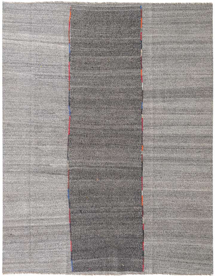 9' 2 x 11' 6 Hand Woven Kilim Modern Wool Rug