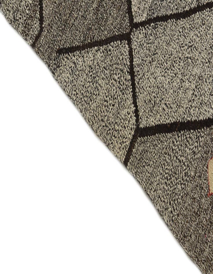 Detail image of 7' 2 x 9' Hand Woven Kilim Modern Wool Rug