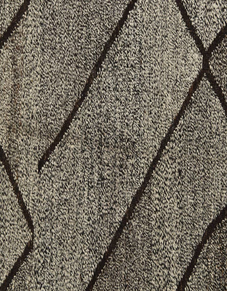 Detail image of 7' 2 x 9' Hand Woven Kilim Modern Wool Rug