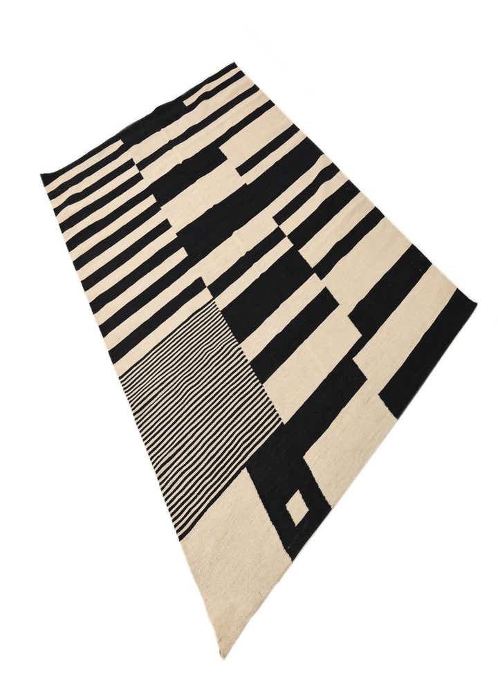 5' 8 x 7' 10 Hand Woven Kilim Modern Wool Rug