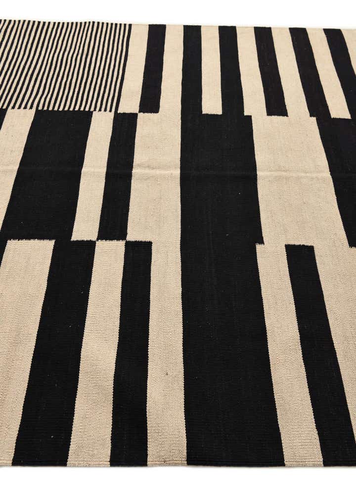 5' 8 x 7' 10 Hand Woven Kilim Modern Wool Rug