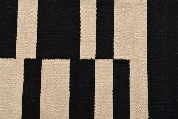 5' 8 x 7' 10 Hand Woven Kilim Modern Wool Rug