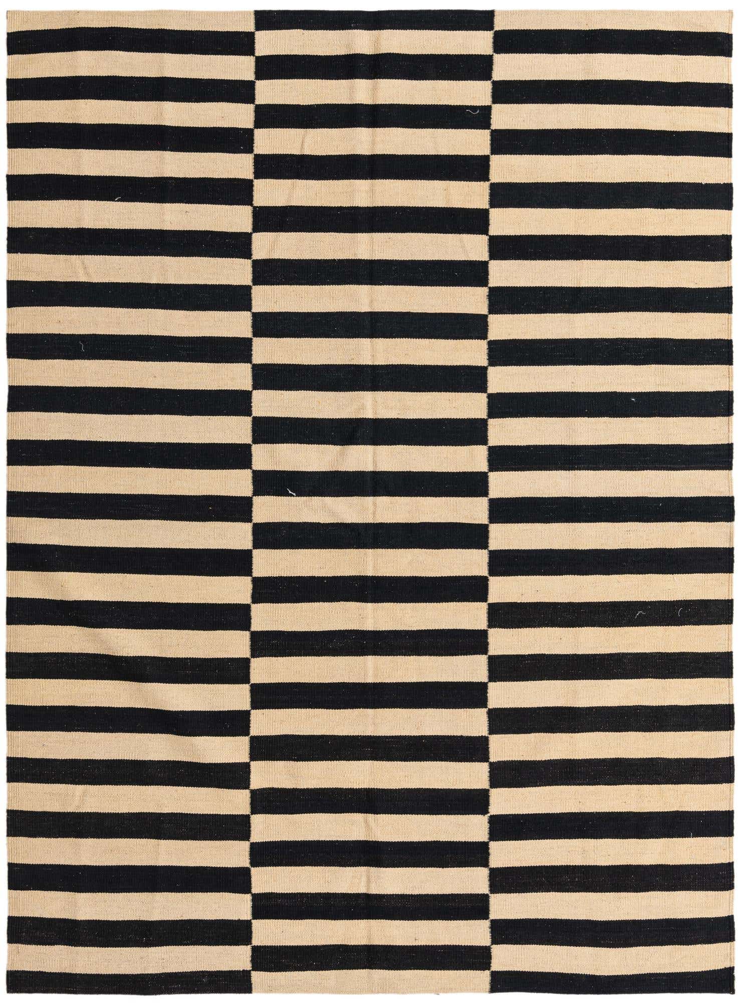 5' 9 x 7' 9 Hand Woven Kilim Modern Wool Rug