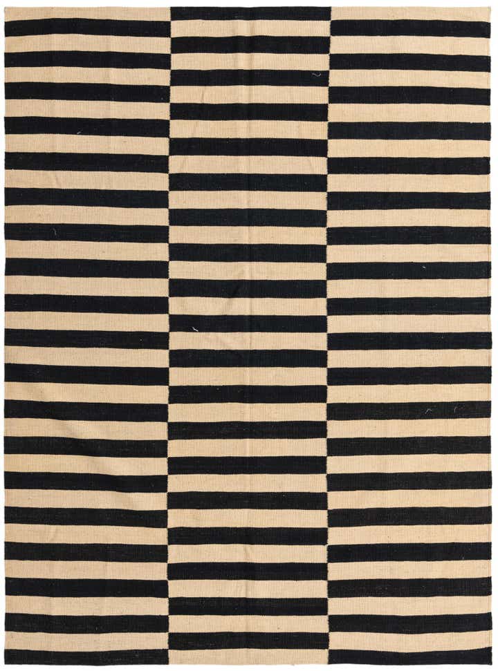 5' 9 x 7' 9 Hand Woven Kilim Modern Wool Rug