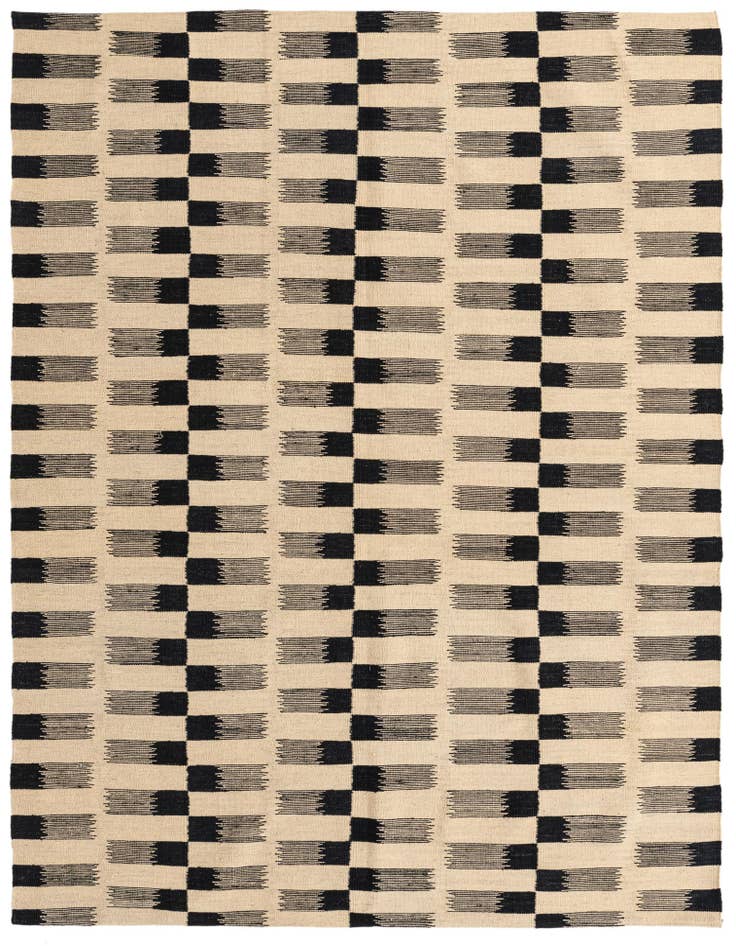 Detail image of 5' 9 x 7' 8 Hand Woven Kilim Modern Wool Rug