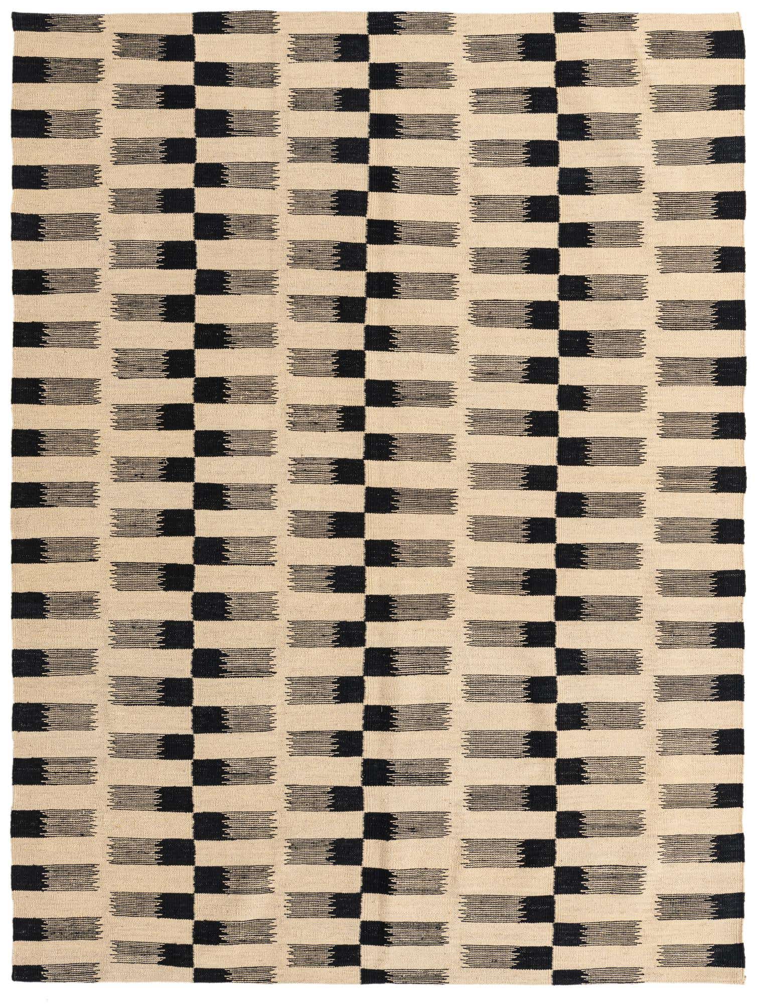 5' 9 x 7' 8 Hand Woven Kilim Modern Wool Rug