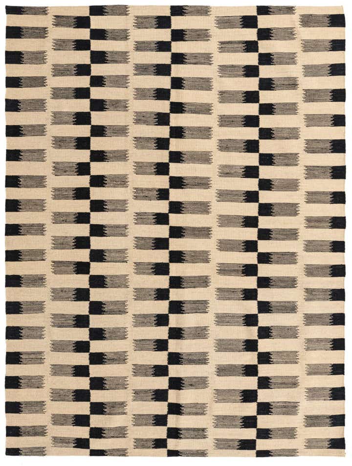 5' 9 x 7' 8 Hand Woven Kilim Modern Wool Rug