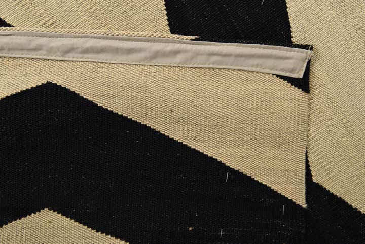 6' 10 x 9' 8 Hand Woven Kilim Modern Wool Rug