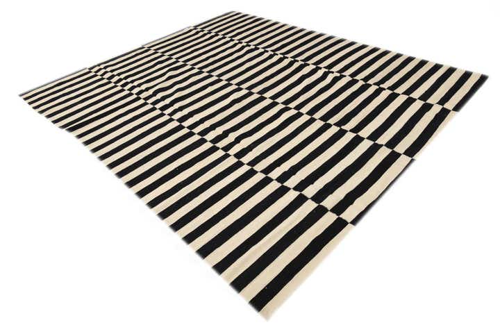 8' 3 x 9' 10 Hand Woven Kilim Modern Wool Rug