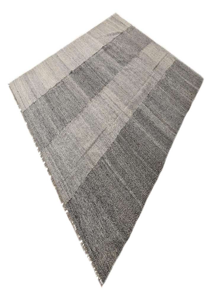 8' 5 x 9' 10 Hand Woven Kilim Modern Wool Rug