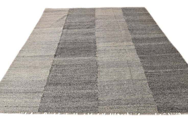 Detail image of 8' 5 x 9' 10 Hand Woven Kilim Modern Wool Rug