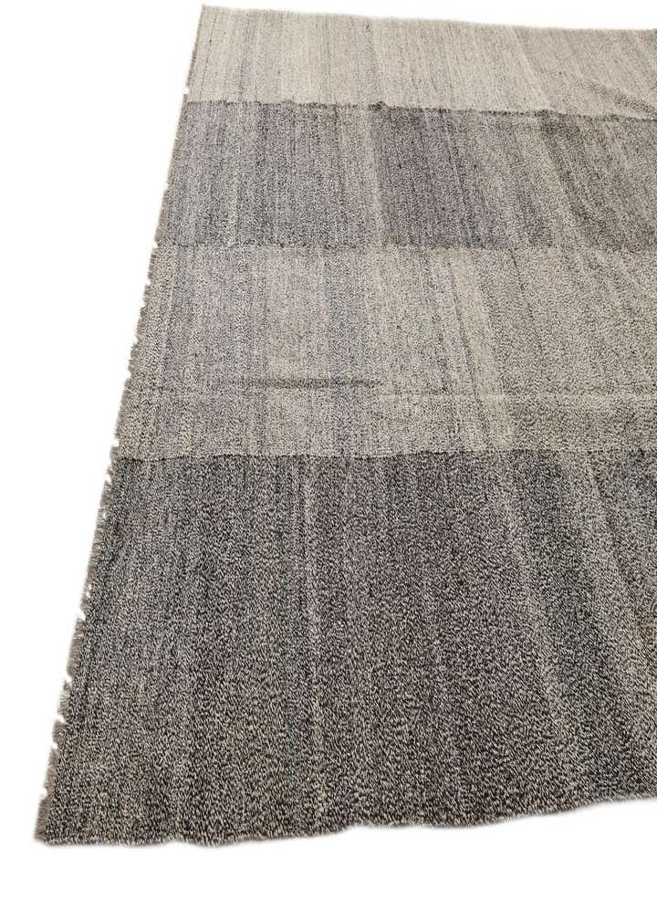8' 5 x 9' 10 Hand Woven Kilim Modern Wool Rug