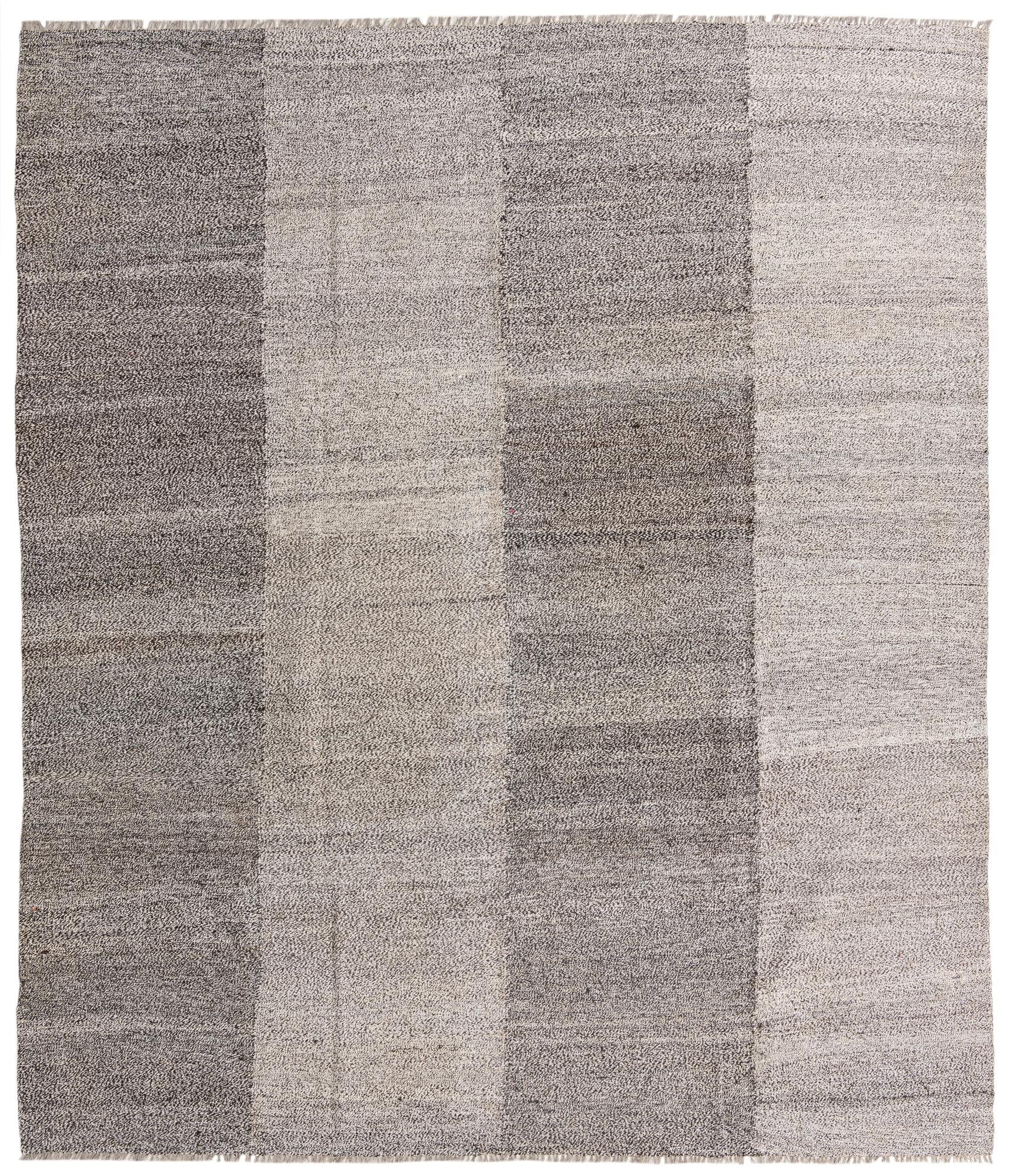 8' 5 x 9' 10 Hand Woven Kilim Modern Wool Rug
