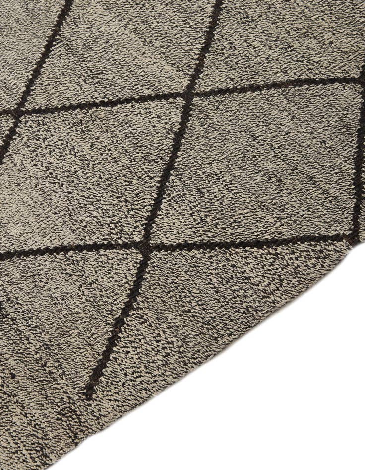 Detail image of 6' 10 x 9' 5  Hand Woven Kilim Modern Wool Rug