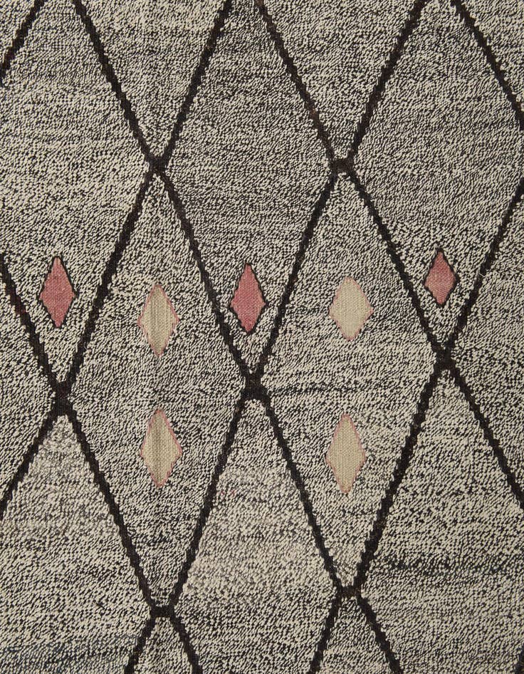 Detail image of 6' 10 x 9' 5  Hand Woven Kilim Modern Wool Rug