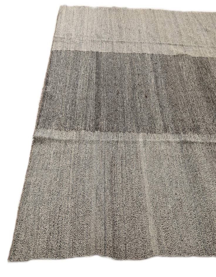 Detail image of 8' 1 x 9' 7  Hand Woven Kilim Modern Wool Rug