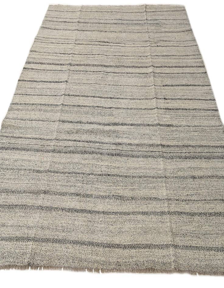 Detail image of 8' x 9' 5  Hand Woven Kilim Modern Wool Rug