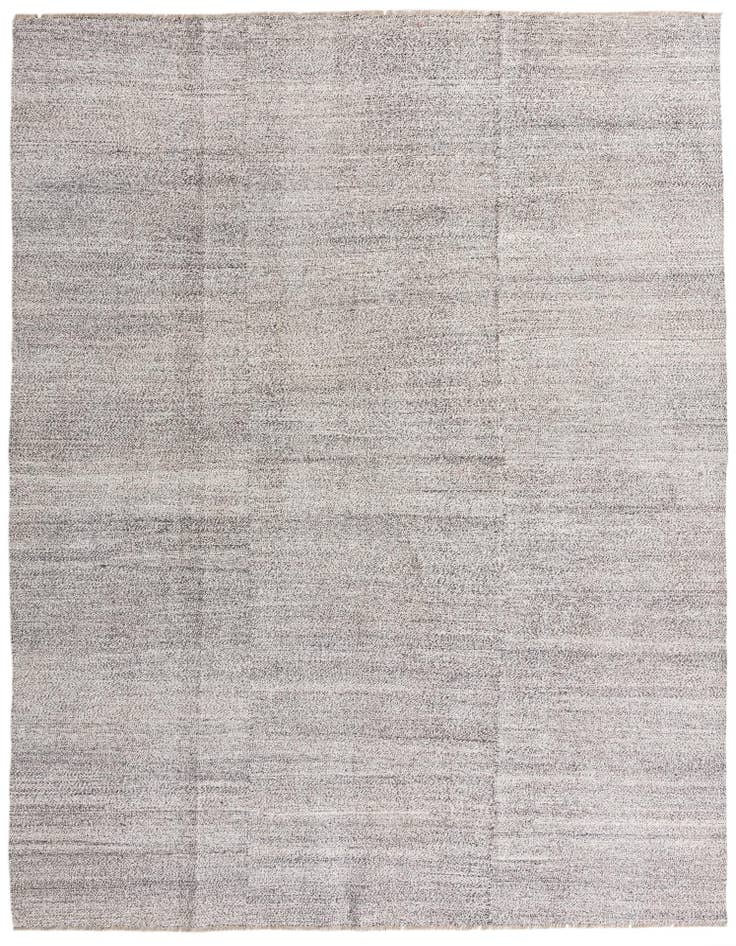 Detail image of 9' x 11' 9 Hand Woven Kilim Modern Wool Rug