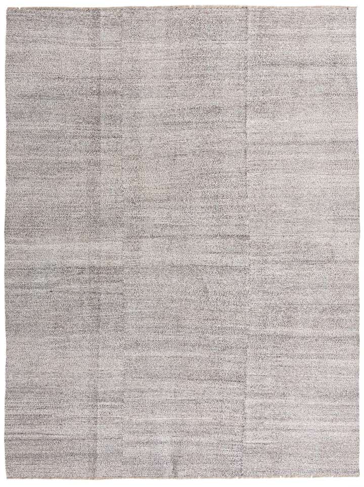 9' x 11' 9 Hand Woven Kilim Modern Wool Rug