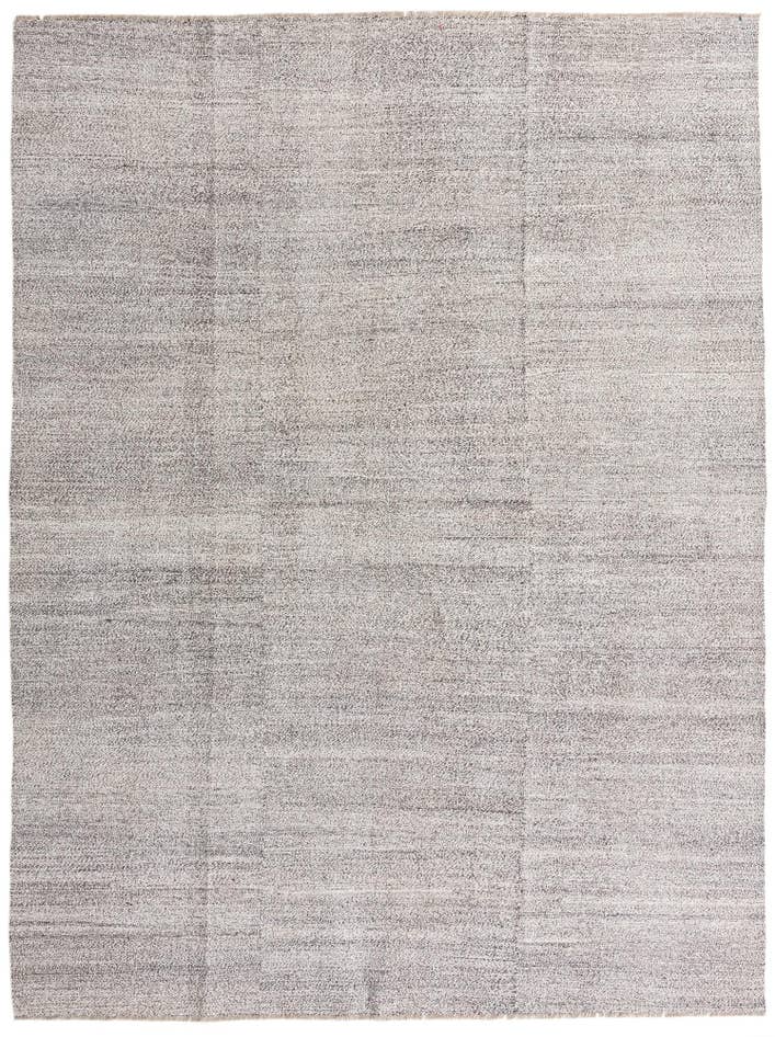 Detail image of 9' x 11' 9 Hand Woven Kilim Modern Wool Rug