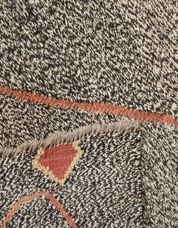 Detail image of 6' 3 x 9' 2  Hand Woven Kilim Modern Wool Rug