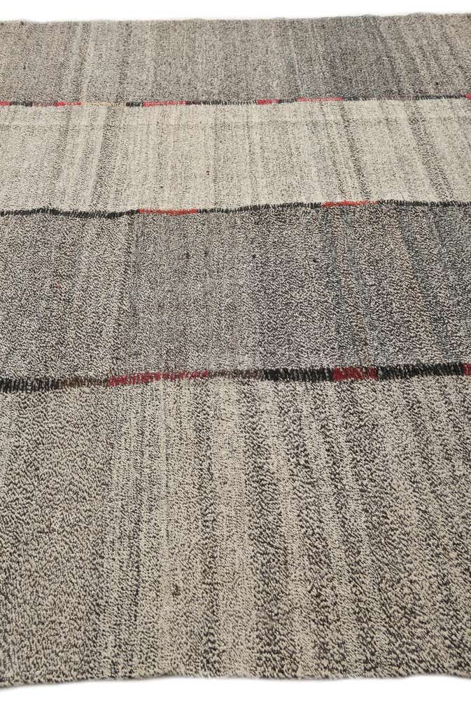 8' 6 x 9' 9 Hand Woven Kilim Modern Wool Rug