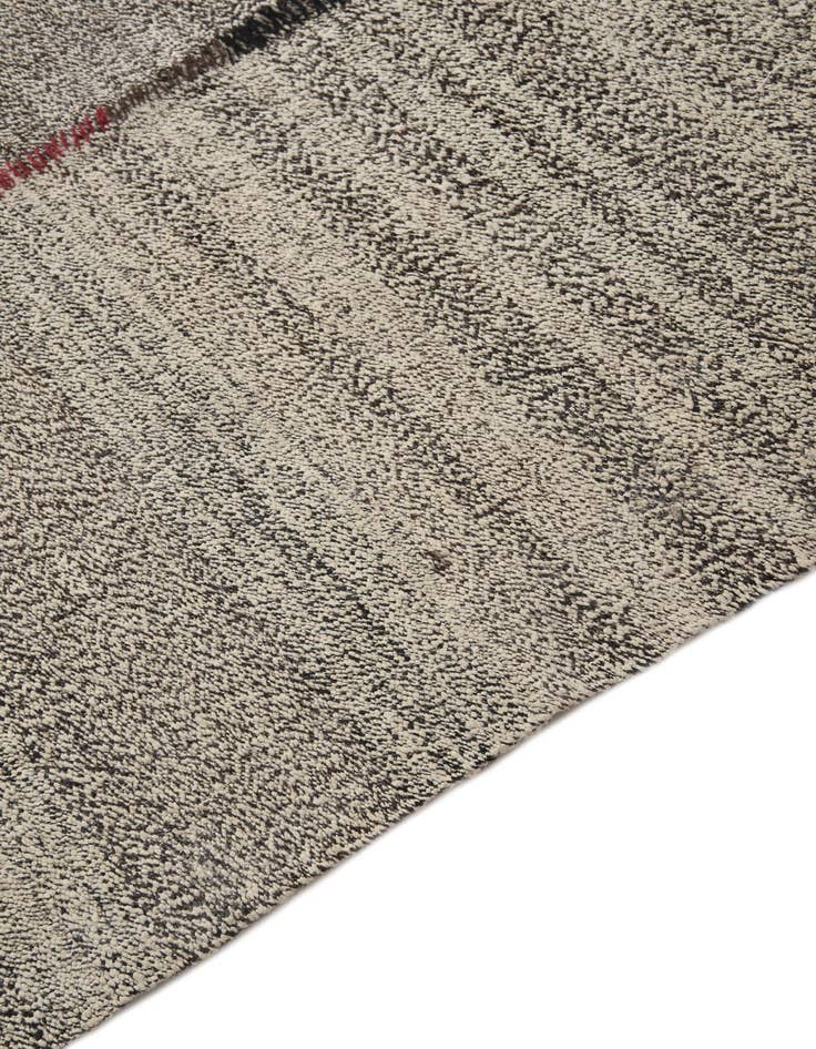 Detail image of 8' 6 x 9' 9  Hand Woven Kilim Modern Wool Rug